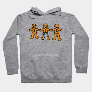 Gingerbread men Christmas Cookies Joke Hoodie